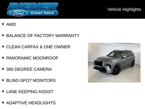 Used 2023 BMW X7 xDrive40i w/ Executive Package image 9