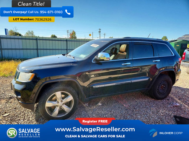 Used 2013 Jeep Grand Cherokee Overland AWD/4WD image 1