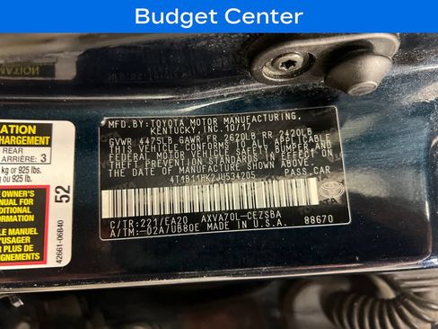 Used 2018 Toyota Camry SE w/ Moonroof Package FWD image 27