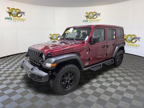 Used 2022 Jeep Wrangler Unlimited Sport AWD/4WD image 4