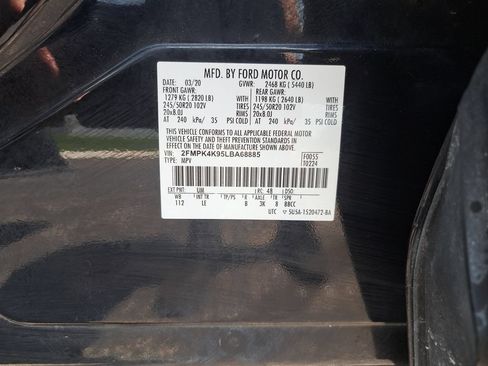 Used 2020 Ford Edge Titanium AWD/4WD image 35