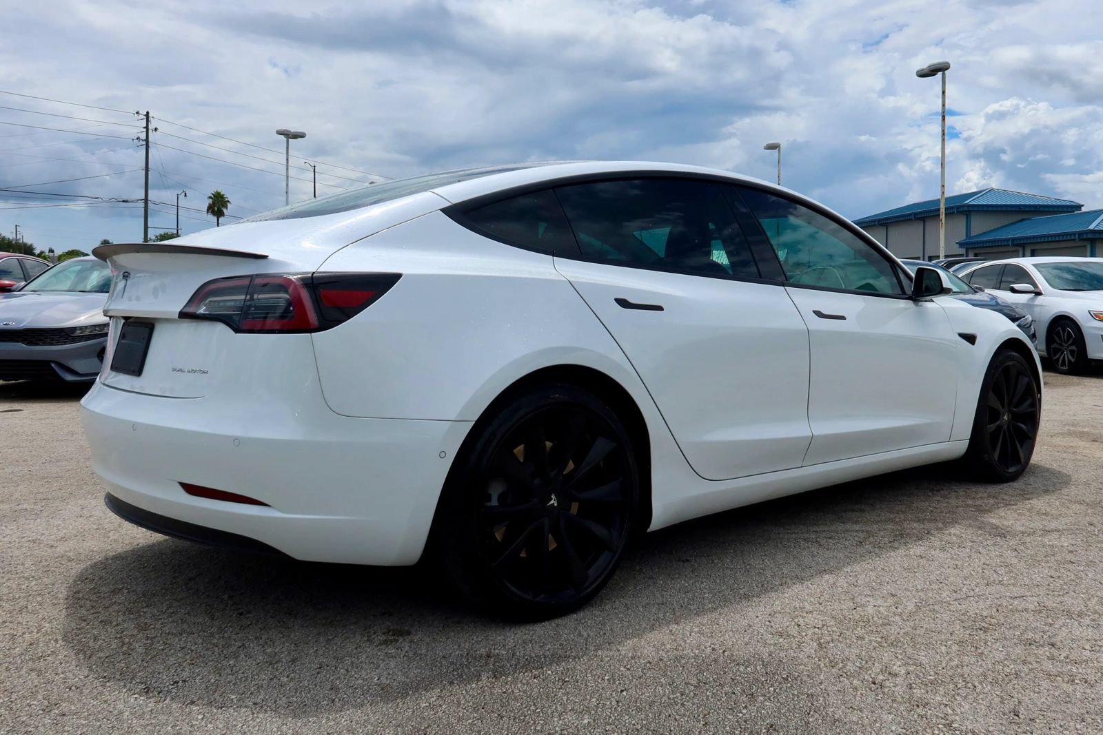 Used 2021 Tesla Model 3 Long Range AWD/4WD image 2