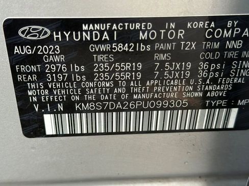 Certified 2023 Hyundai Santa Fe Limited image 25