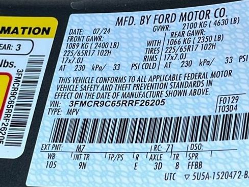 Used 2024 Ford Bronco Sport Outer Banks AWD/4WD image 35