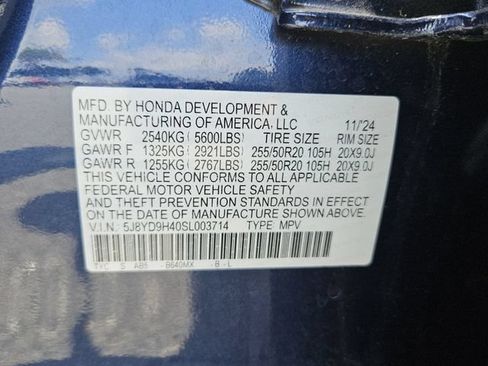 Certified 2025 Acura MDX FWD w/ Technology Package image 7