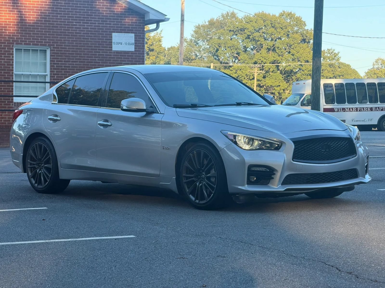 Used 2016 INFINITI Q50 Red Sport 400 AWD/4WD image 10