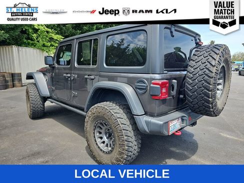 Used 2021 Jeep Wrangler Unlimited Rubicon w/ LED Lighting Group AWD/4WD image 4