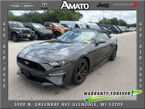 Used 2020 Ford Mustang Premium RWD image 1