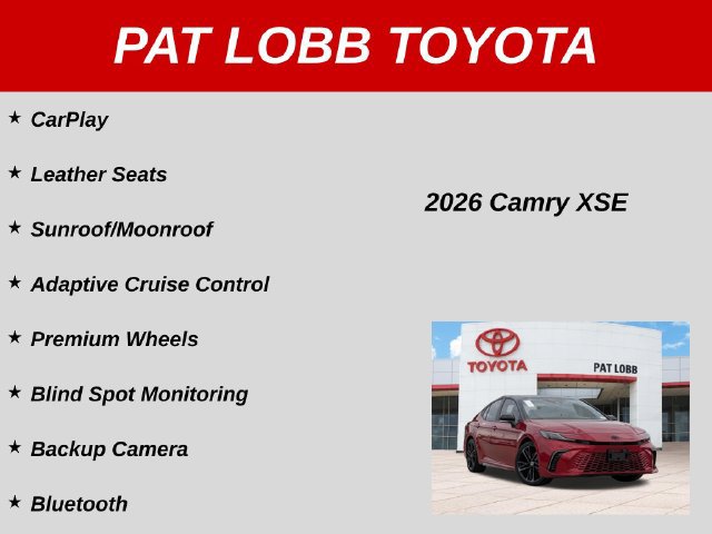 Used 2026 Toyota Camry XSE w/ Premium Package FWD image 37