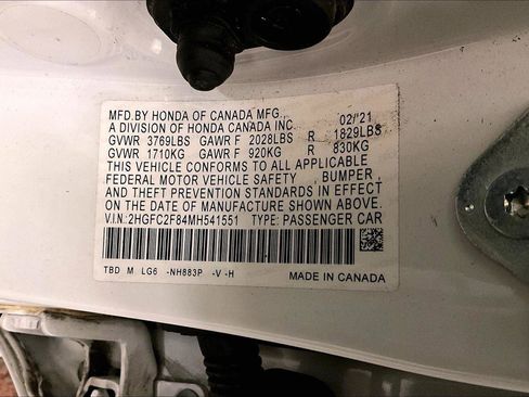 Used 2021 Honda Civic Sport image 32