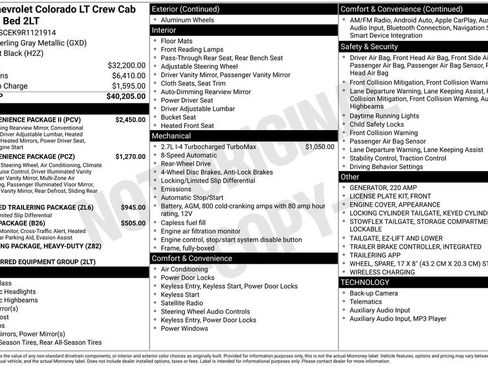 Used 2024 Chevrolet Colorado LT w/ LT Convenience Package II image 12