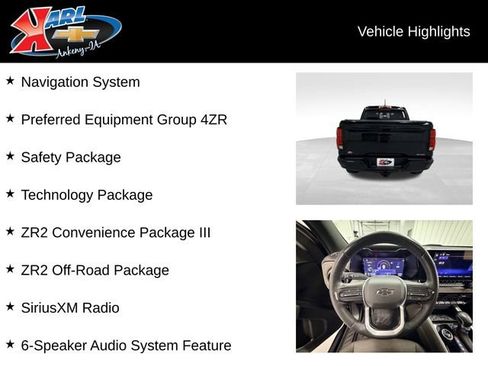 Certified 2023 Chevrolet Colorado ZR2 w/ ZR2 Convenience Package III AWD/4WD image 2