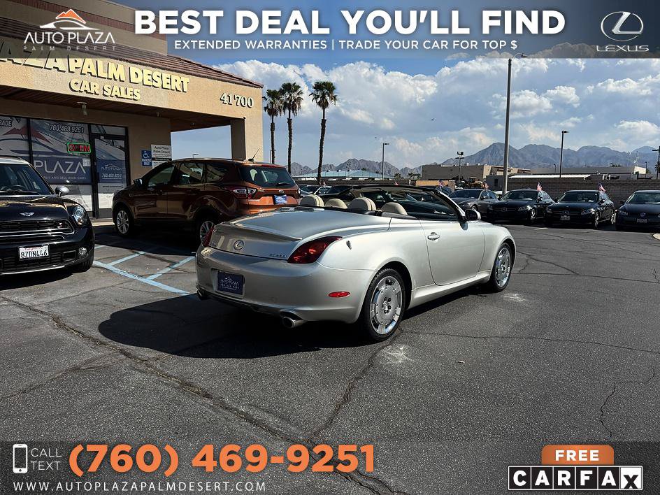 Used 2002 Lexus SC 430 Convertible RWD image 4
