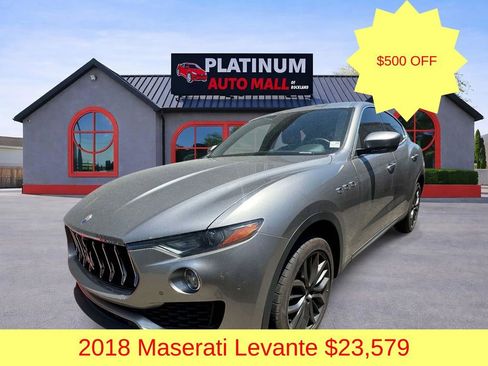 Used 2018 Maserati Levante AWD/4WD image 1