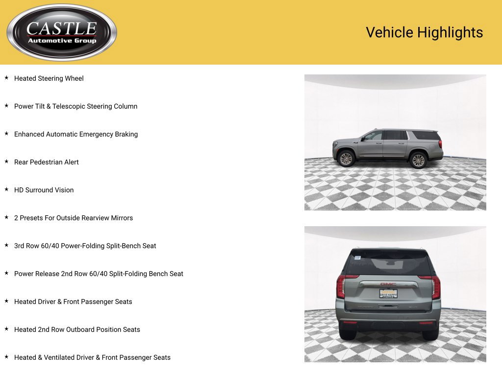 Used 2023 GMC Yukon XL SLT w/ SLT Premium Package AWD/4WD image 12