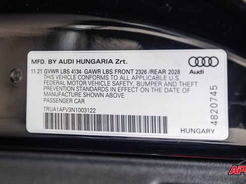 Used 2022 Audi TTS 2.0T Coupe w/ Bronze Package AWD/4WD image 85