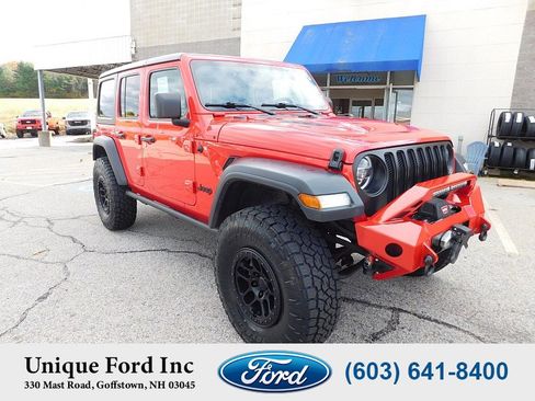 Used 2021 Jeep Wrangler Unlimited Sport image 2
