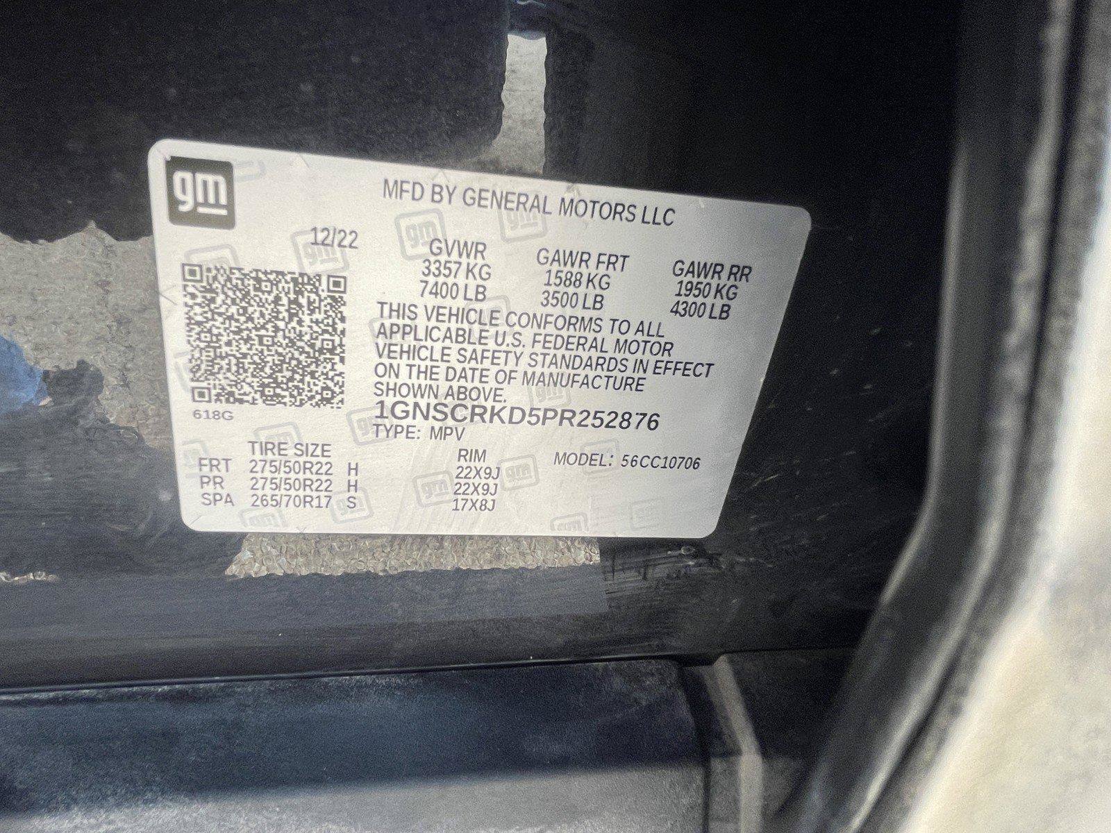 Used 2023 Chevrolet Tahoe RST w/ Luxury Package RWD image 39