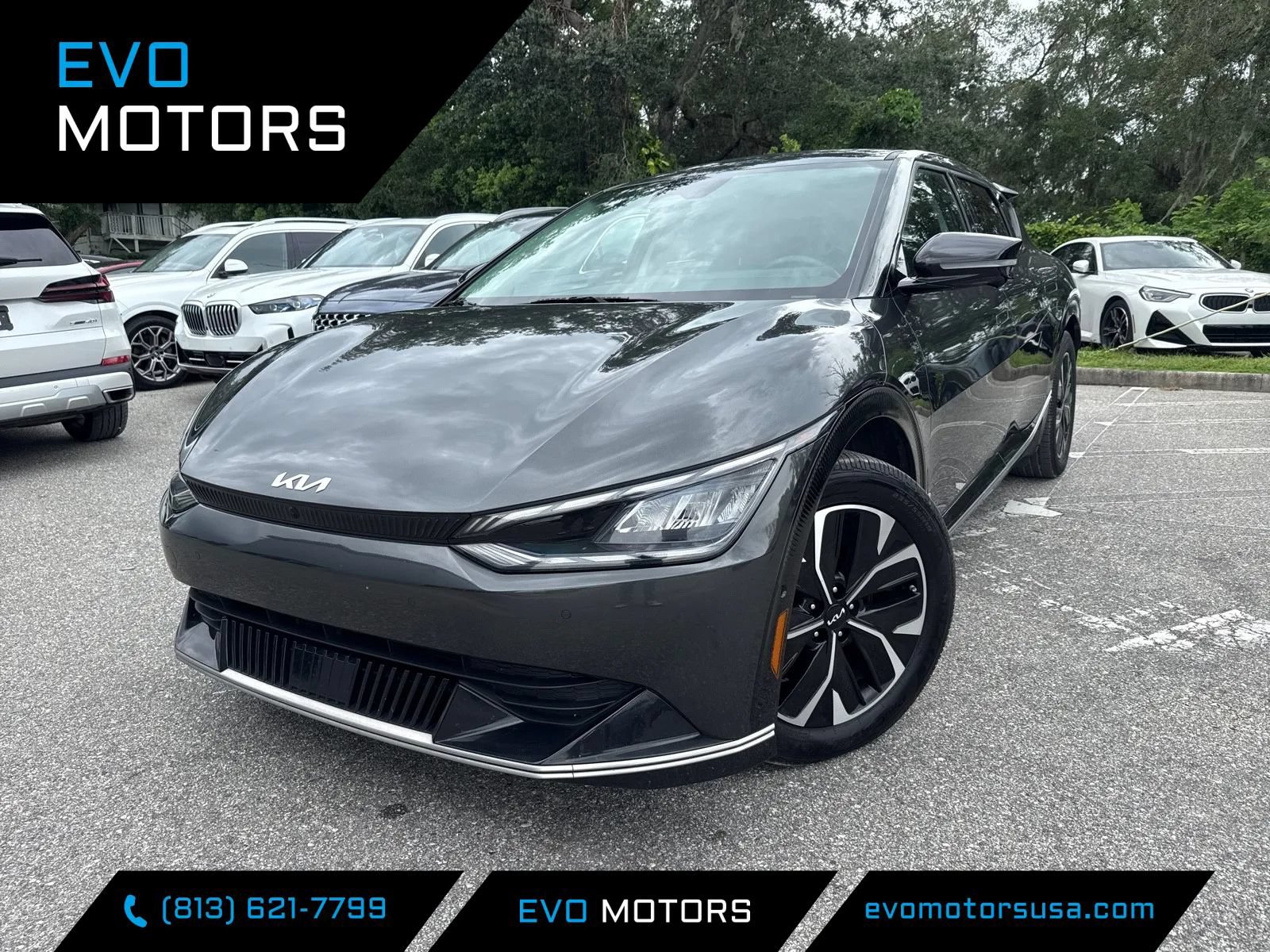 Used 2024 Kia EV6 Wind w/ Wind Technology Package RWD image 1
