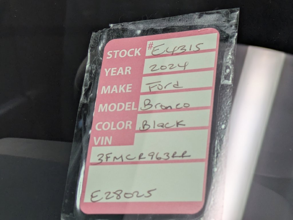 Used 2024 Ford Bronco Sport Heritage w/ Heritage Convenience Package AWD/4WD image 39