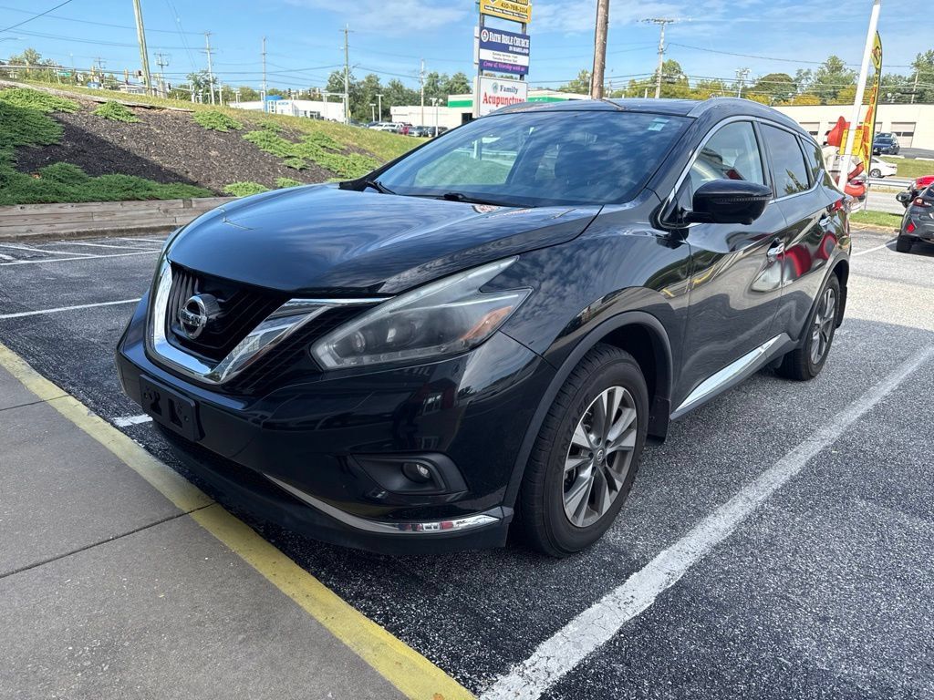 Used 2018 Nissan Murano SL w/ Moonroof Package AWD/4WD image 1
