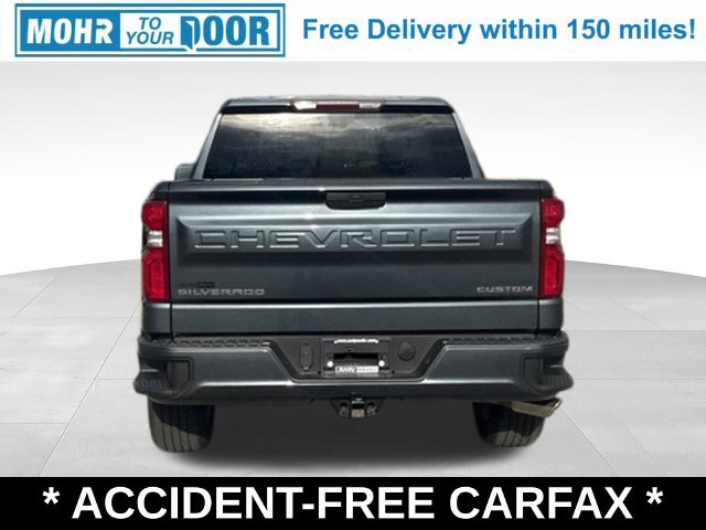 Used 2020 Chevrolet Silverado 1500 Custom w/ Custom Value Package AWD/4WD image 4