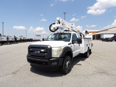 Used 2015 Ford F550 2WD Regular Cab Super Duty w/ Snow Plow Prep Package image 13