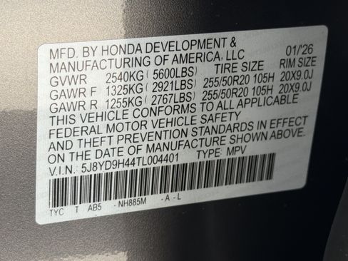Used 2026 Acura MDX FWD w/ Technology Package image 36