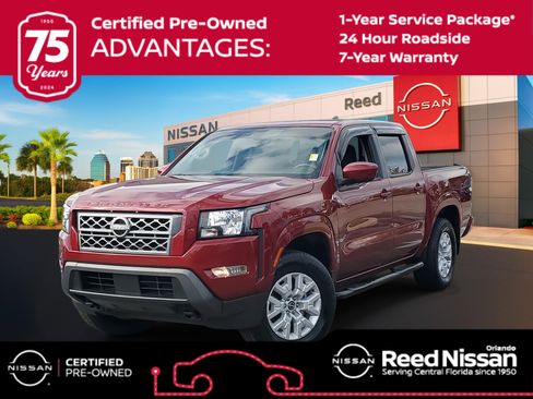 Certified 2022 Nissan Frontier SV image 1