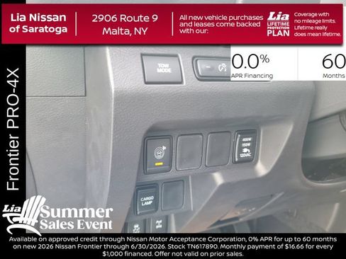 New 2026 Nissan Frontier PRO-4X w/ Pro-4x Convenience Package AWD/4WD image 14