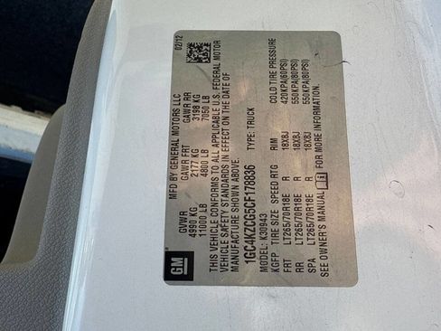 Used 2012 Chevrolet Silverado 3500 W/T image 12