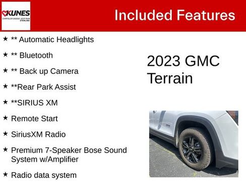 Used 2023 GMC Terrain AT4 w/ GMC Pro Grade Package AWD/4WD image 5