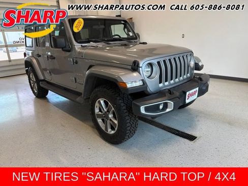 Used 2020 Jeep Wrangler Unlimited Sahara AWD/4WD image 1