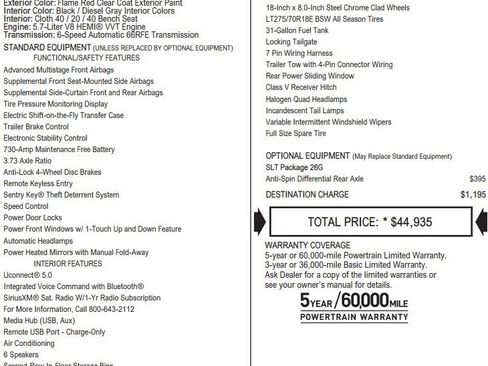 Used 2016 RAM 2500 SLT image 2