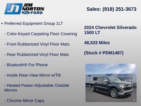Used 2024 Chevrolet Silverado 1500 LT AWD/4WD image 21
