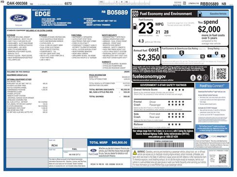 Used 2024 Ford Edge SEL w/ Convenience Package image 4