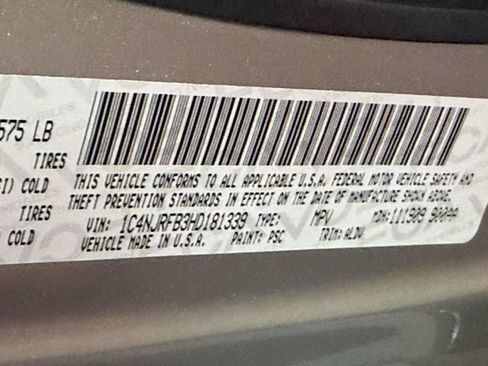 Used 2017 Jeep Patriot High Altitude AWD/4WD image 54