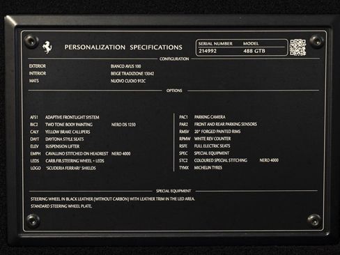 Used 2016 Ferrari 488 GTB Base image 44