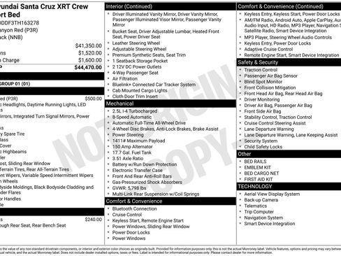 New 2026 Hyundai Santa Cruz XRT AWD/4WD image 29