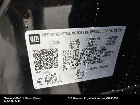 New 2026 Chevrolet Equinox LT w/ Midnight Edition image 29