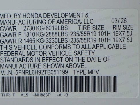 Used 2026 Honda Odyssey Elite image 30