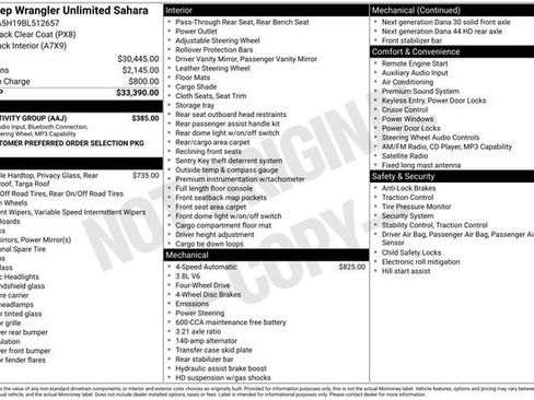 Used 2011 Jeep Wrangler Unlimited Sahara w/ Connectivity Group image 25