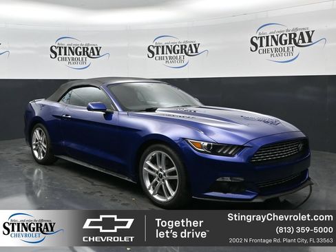 Used 2016 Ford Mustang Premium w/ Pony Package RWD image 1