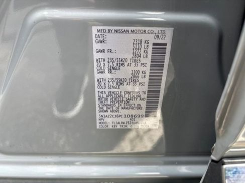 Used 2023 Nissan Murano SL w/ Cargo Package FWD image 30