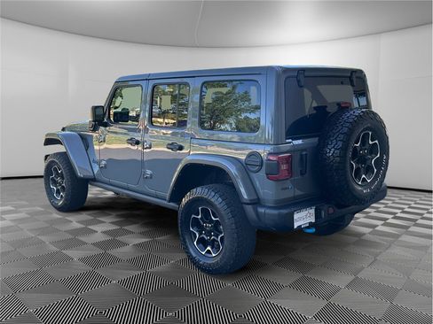 Used 2021 Jeep Wrangler Unlimited Rubicon 4xe w/ Steel Bumper Group AWD/4WD image 3