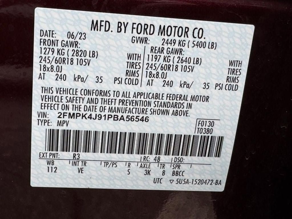 Used 2023 Ford Edge SEL w/ Convenience Package AWD/4WD image 28