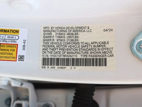 Used 2024 Honda Accord Sport image 38