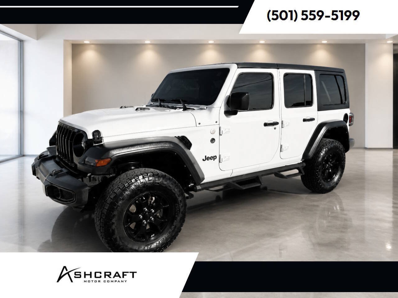 Used 2021 Jeep Wrangler Unlimited Sport AWD/4WD image 1