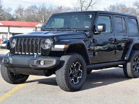 Used 2021 Jeep Wrangler Unlimited Rubicon 4xe w/ Cold Weather Group image 1