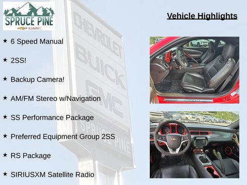 Certified 2013 Chevrolet Camaro SS w/ SS Performance Package RWD image 8
